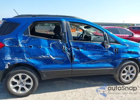 2021 Ford Ecosport Se из США, поврежденный, VIN MAJ6S3GL9MC396333